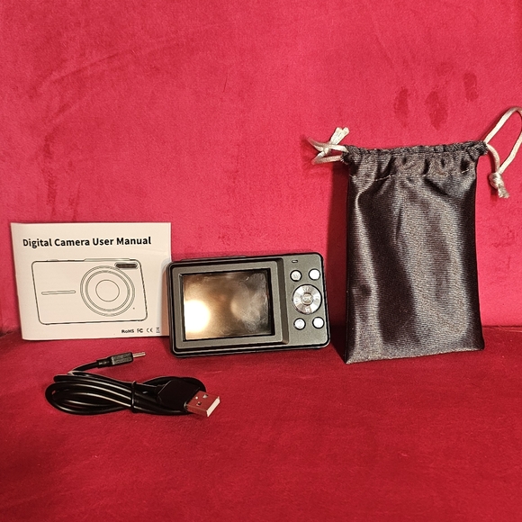 501 Digital Camera,FHD 1080P Digital Camera for Kids with 32GB SDCard Compact ♥ - Picture 4 of 16